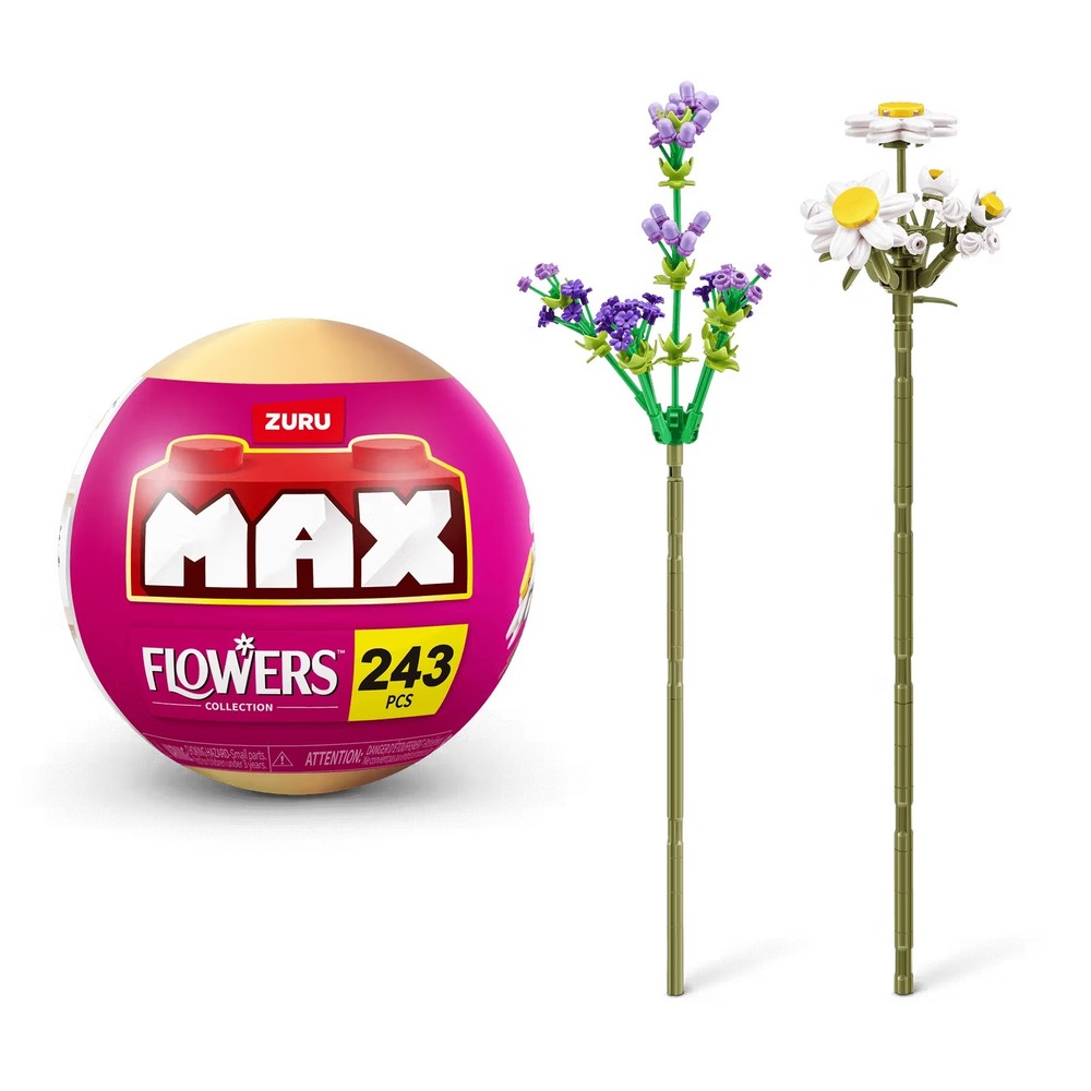 MAX Flowers Building Bricks Collection Common Daisy and Lavender